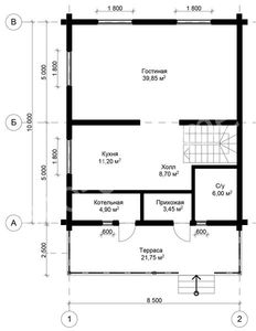 Проект дома № ЭД-81